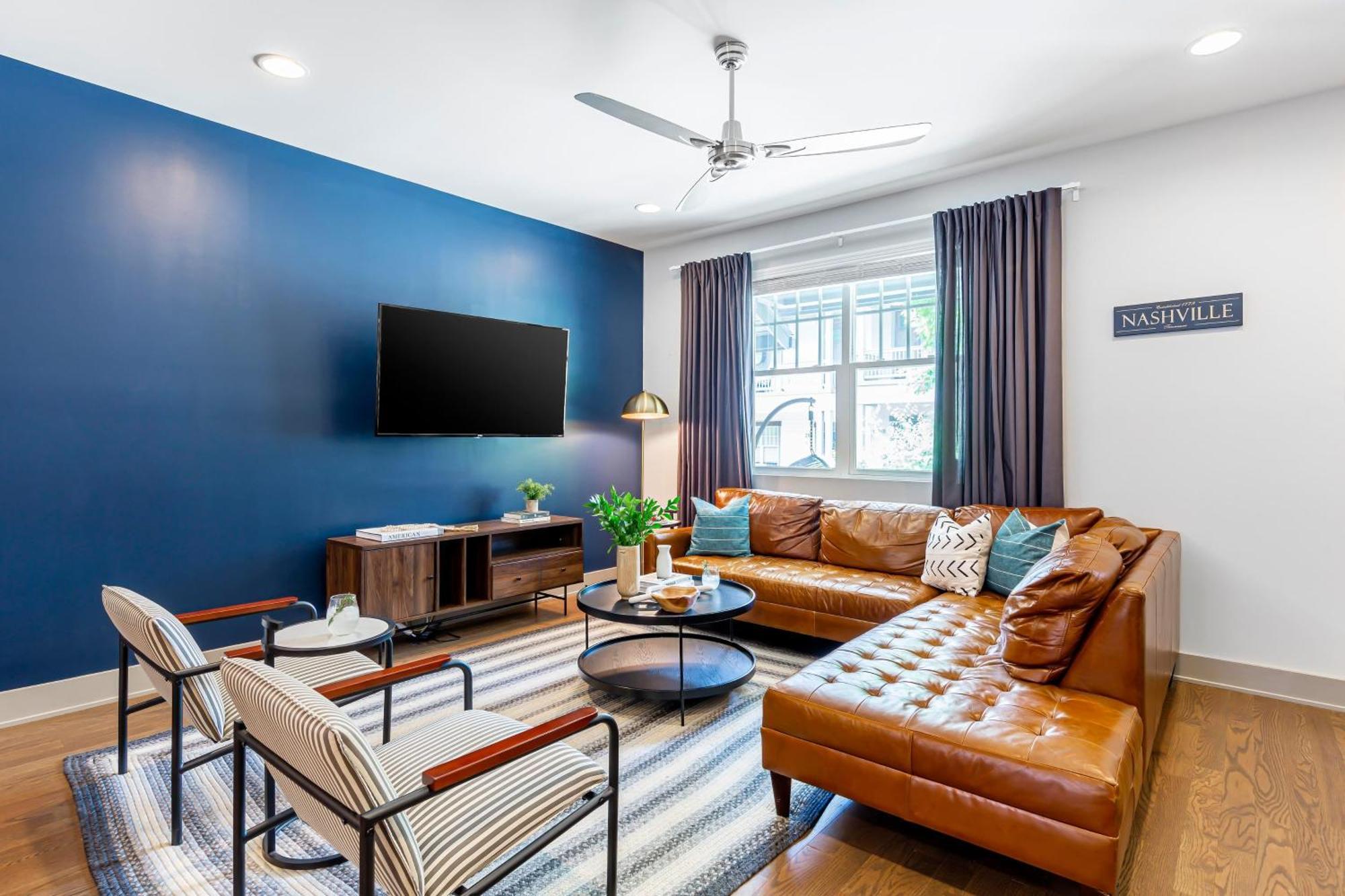 Waverly By Avantstay Nashville-Inspired Townhome W Luxury Kitchen Pool Table 외부 사진