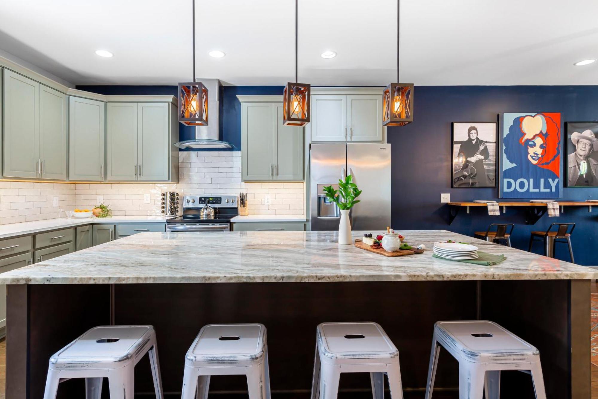 Waverly By Avantstay Nashville-Inspired Townhome W Luxury Kitchen Pool Table 외부 사진