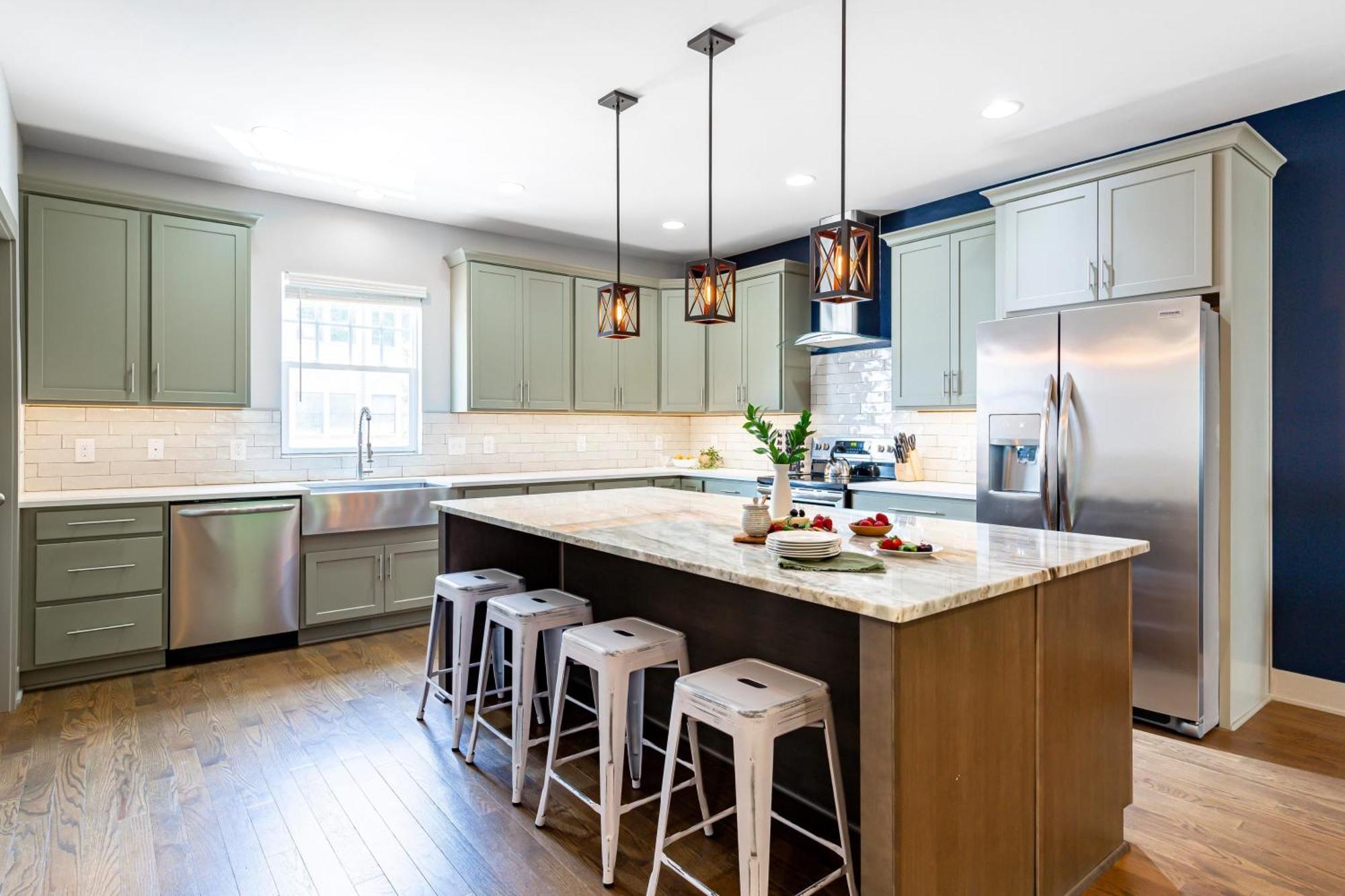 Waverly By Avantstay Nashville-Inspired Townhome W Luxury Kitchen Pool Table 외부 사진